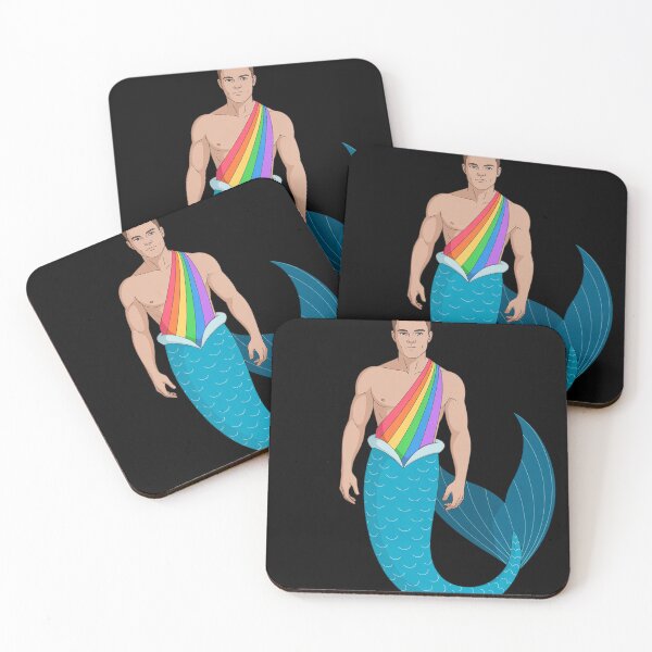 Item preview, LGBT Gay Merman Mermen LGBTQ Pride Flag Parade Equality Mens designed and sold by KotexTemu.
