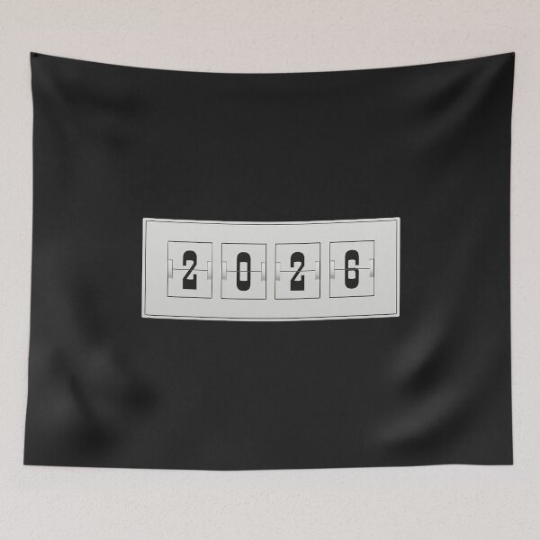 Item preview, 2026 Departure Board Typography Art designed and sold by trepiu.