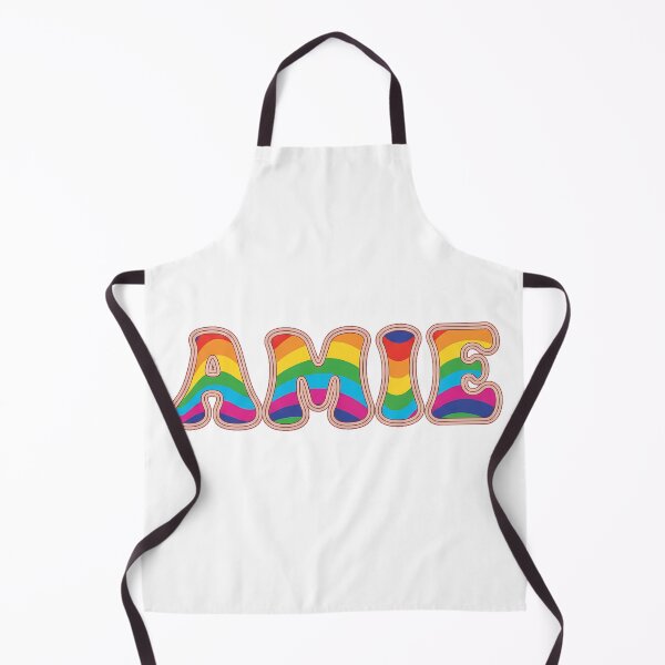Item preview, ❤️ Amie Personalized Name Wavy Retro Shirt, Coffee Mug, Sticker Gift designed and sold by HelixPedia.