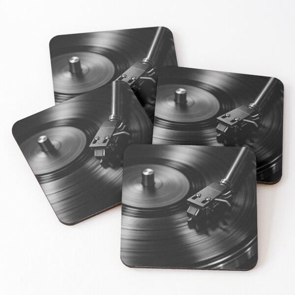 Item preview, Black and White Vinyl Record Spinning designed and sold by SmilingAnny.
