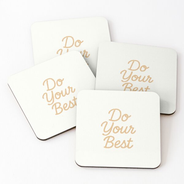 Item preview, Do Your Best | Caramel Discipline Quote designed and sold by Polariszero.