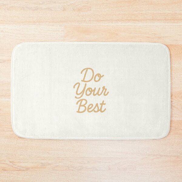 Item preview, Do Your Best | Caramel Discipline Quote designed and sold by Polariszero.