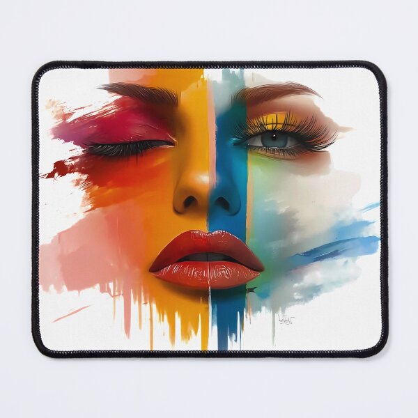 Item preview, Fragmented Face - Color Fusion designed and sold by konkav.