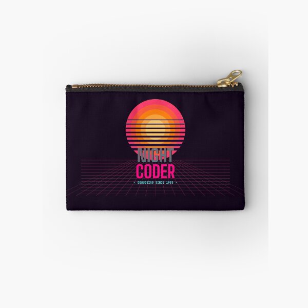 Item preview, Night Coder Synthwave Retro Developer designed and sold by vektor42 .