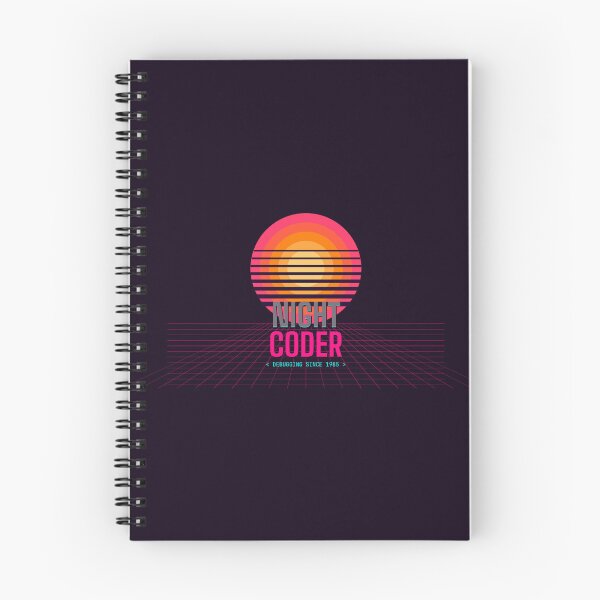 Item preview, Night Coder Synthwave Retro Developer designed and sold by vektor42 .
