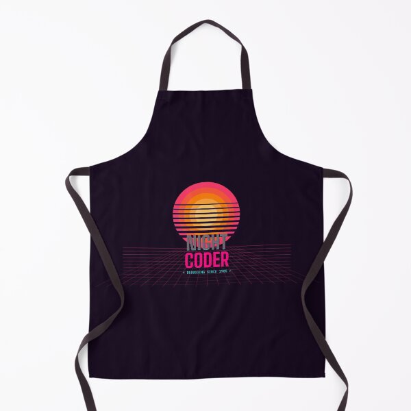 Item preview, Night Coder Synthwave Retro Developer designed and sold by vektor42 .