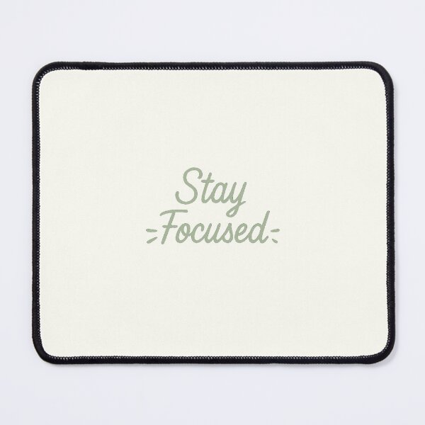 Item preview, Stay Focused | Sage Green Clarity designed and sold by Polariszero.