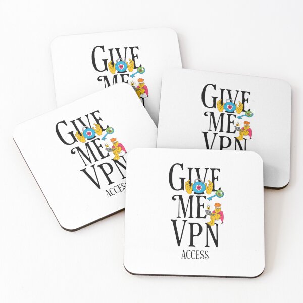 Item preview, Give Me VPN Access — Funny Tech Humor Graphic with Cyber Security Icons designed and sold by Colorful-Garden.