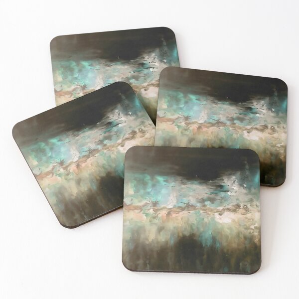 Item preview, Abstract Landscape with Vibrant Hues v4 designed and sold by taiche.