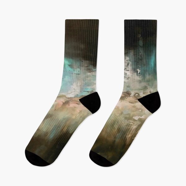 Item preview, Abstract Landscape with Vibrant Hues v4 designed and sold by taiche.