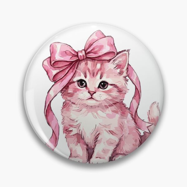 Item preview, Coquette Bow Kitten Cute 100 Days of School for Girls Kids designed and sold by UniTeeCo.