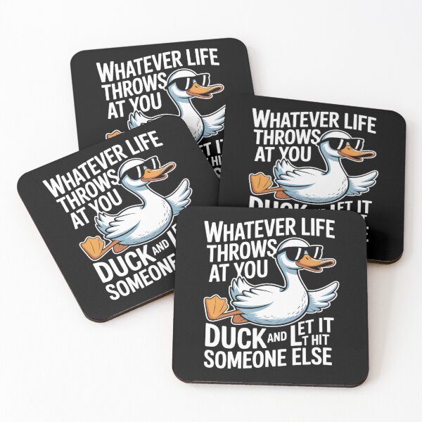 Item preview, Funny Cool Duck Design - Funny Quirky Birds Quote for Men Women designed and sold by ZACK ART.