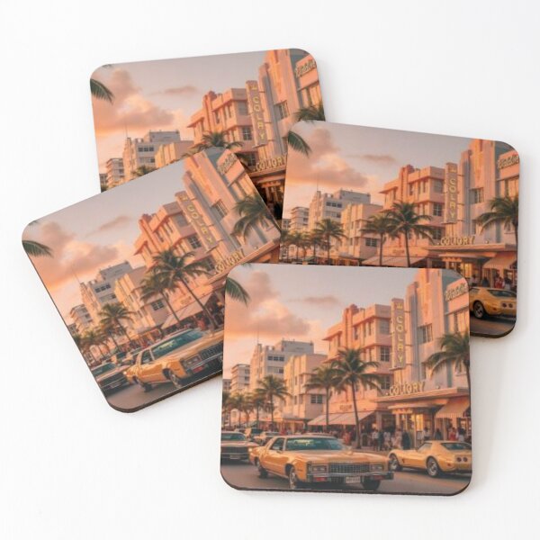 Item preview, Retro miami designed and sold by RadiantGraphics.