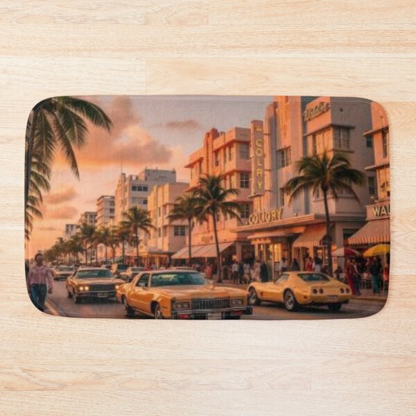 Item preview, Retro miami designed and sold by RadiantGraphics.