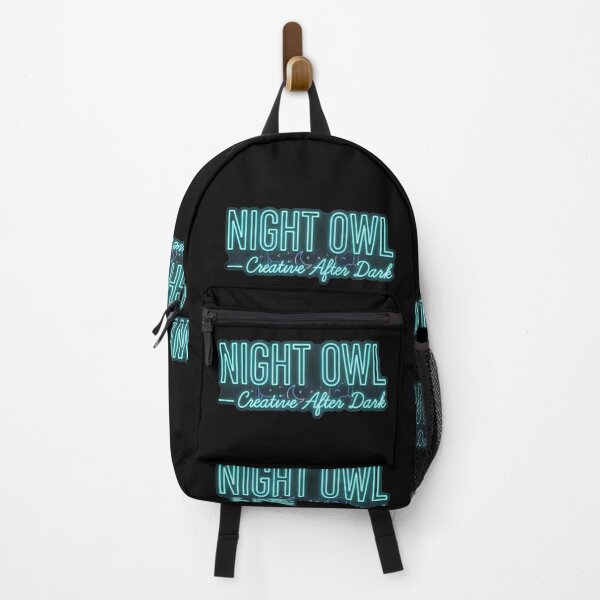 Item preview, Night Owl — Neon Sign "Creative After Dark" T-shirt, hoodies Design designed and sold by Afridi Art House.
