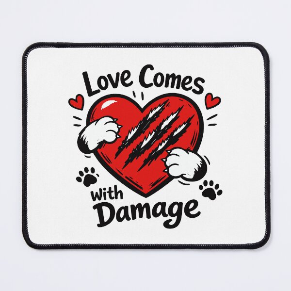 Item preview, Love Comes With Damage designed and sold by SnappyPNG.