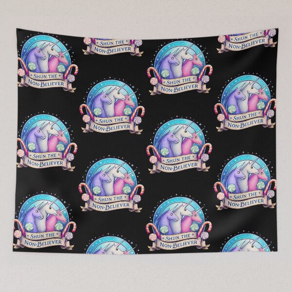 Item preview, Funny Shun The Non-Believers Unicorn Candy Trendy Sarcasm designed and sold by jakaun.