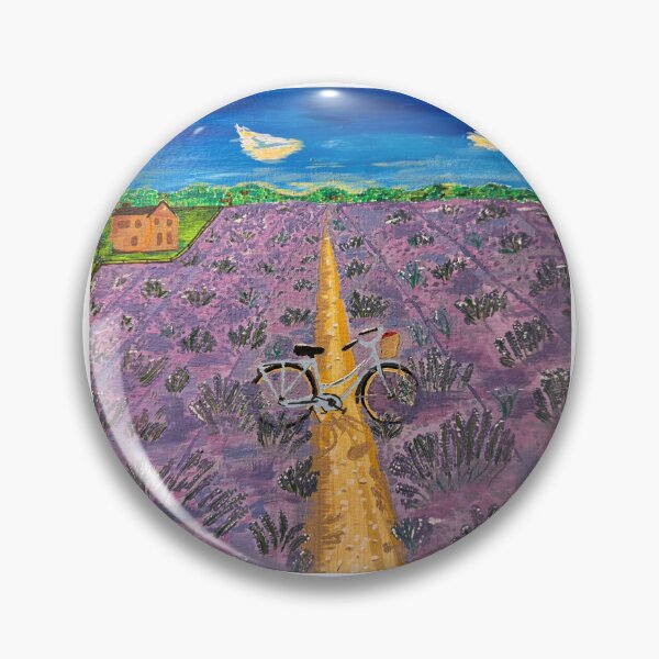 Item preview, Bicycle in the lavender field designed and sold by Tatjana  Eva.