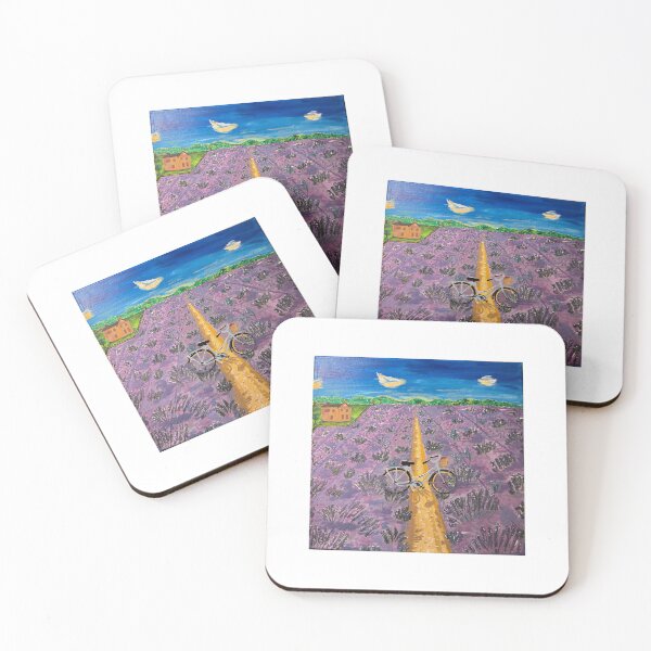 Item preview, Bicycle in the lavender field designed and sold by Tatjana  Eva.