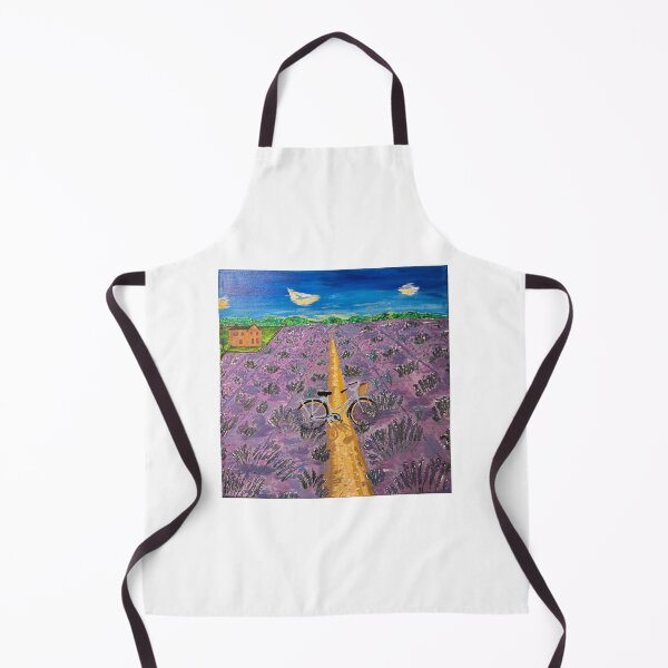 Item preview, Bicycle in the lavender field designed and sold by Tatjana Eva.