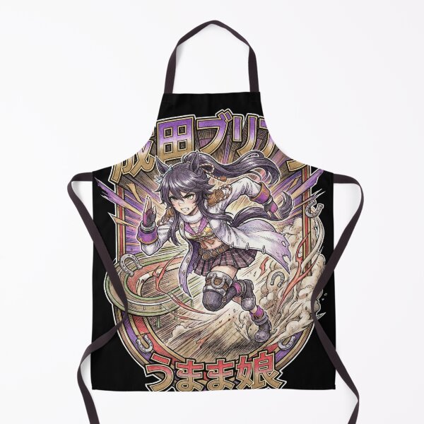Item preview, Narita Brian Umamusume Pretty Derby Horse Girl Racing Idol Shadow Roll Triple Crown Dark Horse Fan Art Portrait Poster T-Shirt Sticker Print Gift designed and sold by Senpaiwaves.