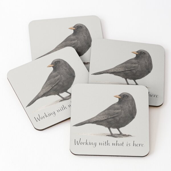 Item preview, Working with What Is Here Blackbird designed and sold by ChirpInc.