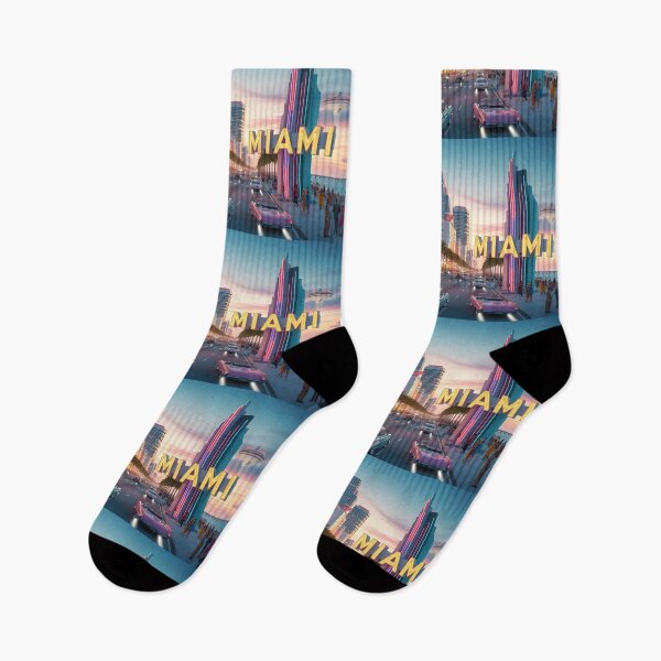 Item preview, Miami retro designed and sold by RadiantGraphics.