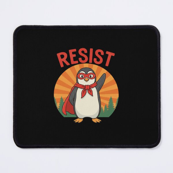 Item preview, Resist Penguin Activist Gift designed and sold by Bouufarte.