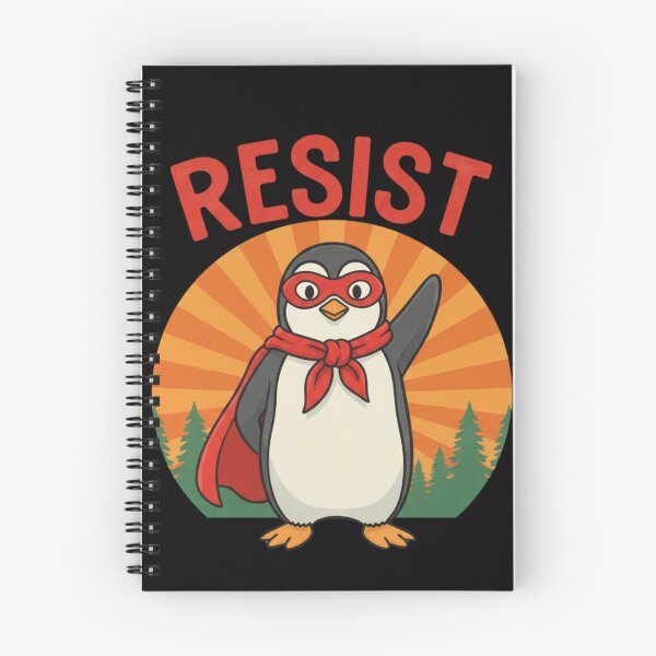 Item preview, Resist Penguin Activist Gift designed and sold by Bouufarte.