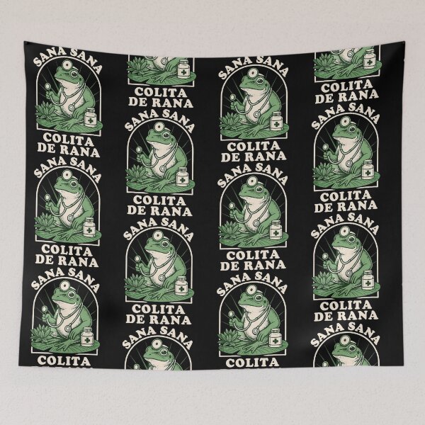 Item preview, Mexican Nurse Frog Latina Enfermera Sana Sana Colita De Rana designed and sold by pansak.