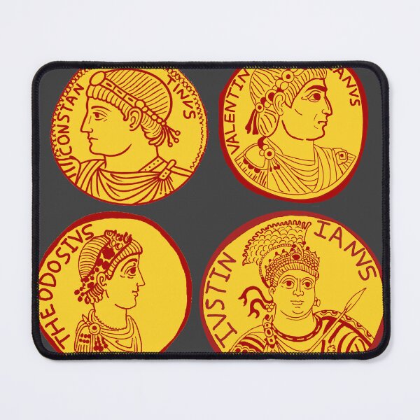 Item preview, Great Christian Roman Emperors | Accurate Roman Byzantine Coins Art designed and sold by Based History.