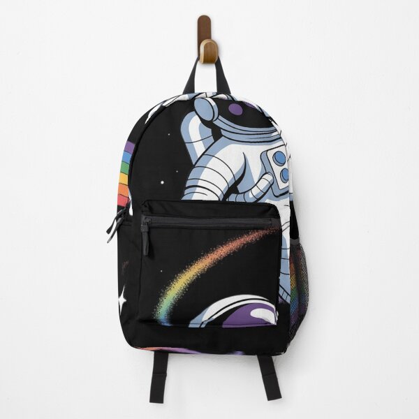 Item preview, LGBTQ Astronaut Moon Rainbow Flag Space Gay Pride Ally designed and sold by KotexTemu.