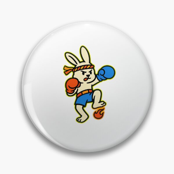 Item preview, Muay Thai Bunny Kick designed and sold by barelyrarelyco.