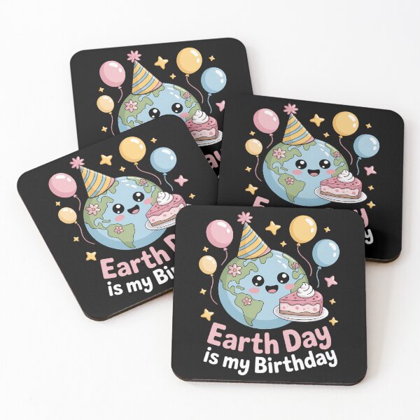 Item preview, Earth Day Birthday Cute Bday designed and sold by TikCore.
