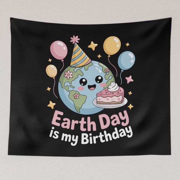 Item preview, Earth Day Birthday Cute Bday designed and sold by TikCore.
