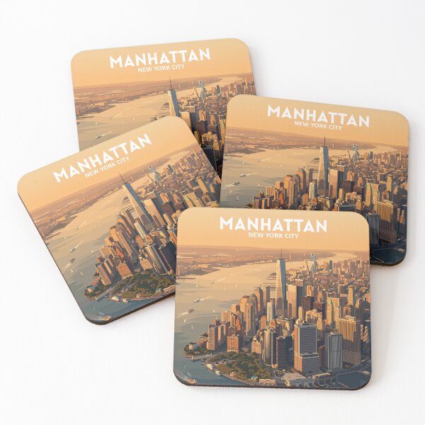 Item preview, Manhattan New York NYC - Travel Art designed and sold by Marciolini.