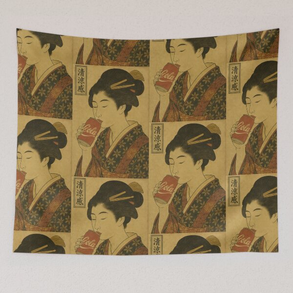 Item preview, Ukiyo-e Bijin: The Classic Beauty with a Modern Pop designed and sold by neoUKIYOE.