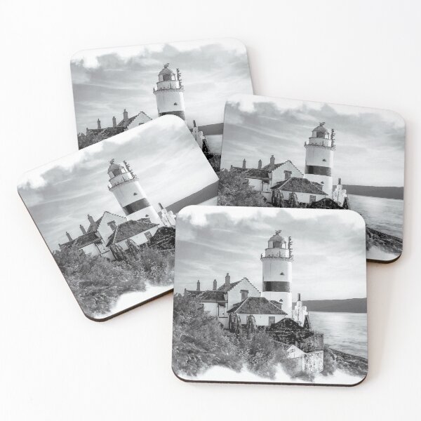 Item preview, Cloch Lighthouse Watercolour designed and sold by RJW Images.
