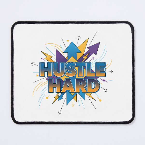 Item preview, BEST SELLER Hustle Hard Gift for Driven Achievers designed and sold by Gilded Dreams.