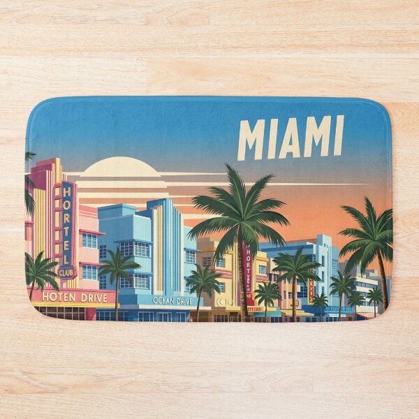 Item preview, Miami retro designed and sold by RadiantGraphics.