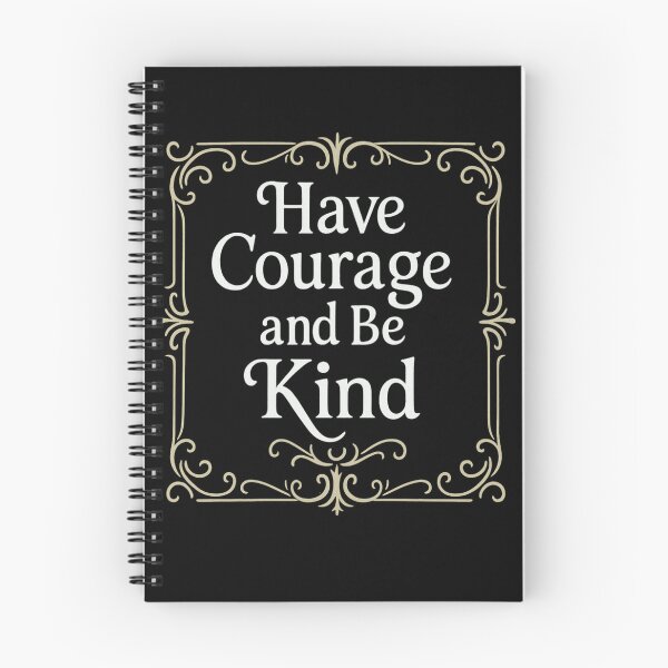 Item preview, Have Courage and Be Kind Quote T-Shirt - Inspirational Design designed and sold by PrintMod.
