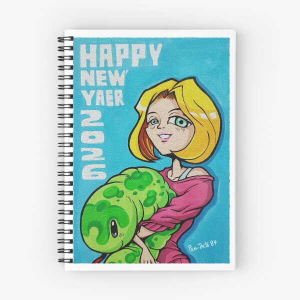 Item preview, Priscilla wishes you a Happy New Year 2026! ?  designed and sold by Pen-tacle84.