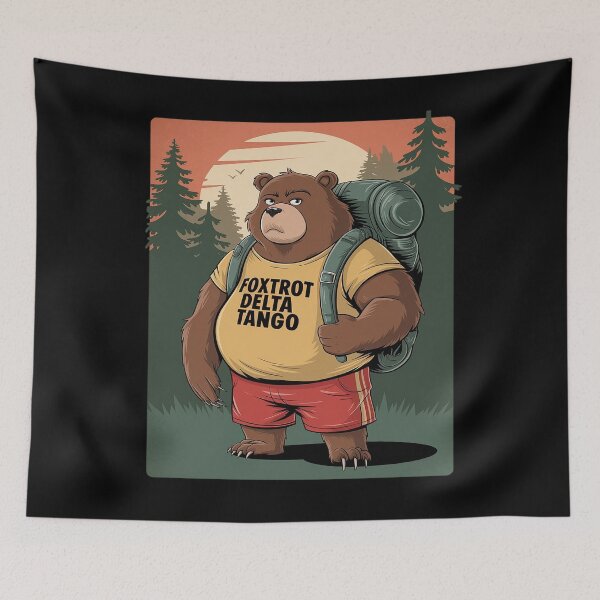 Item preview, Foxtrots Deltas Tangos Resist Bear1  designed and sold by MarkLeedsArt.