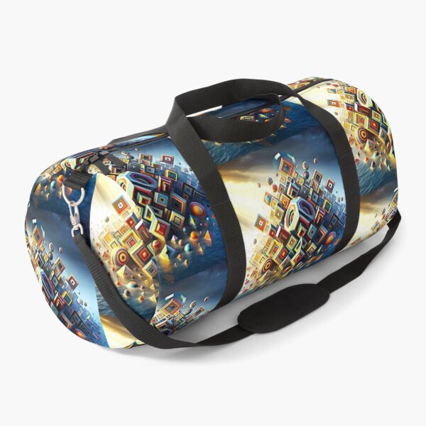 Item preview, Prism Rise – Floating Shapes in a Surreal Sea designed and sold by Dogandesighn.