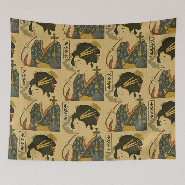 Item preview,  Ukiyo-e Bijin: The Elegant Kiseru Smoker designed and sold by neoUKIYOE.