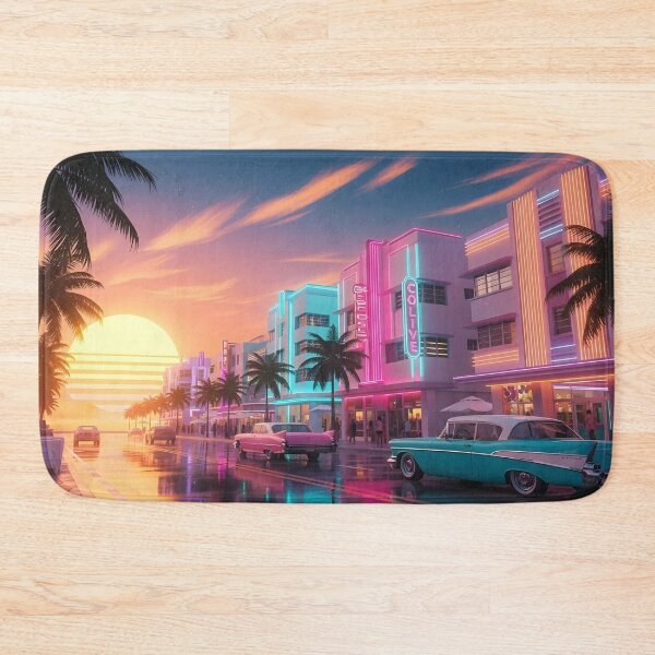 Item preview, Miami retro designed and sold by RadiantGraphics.