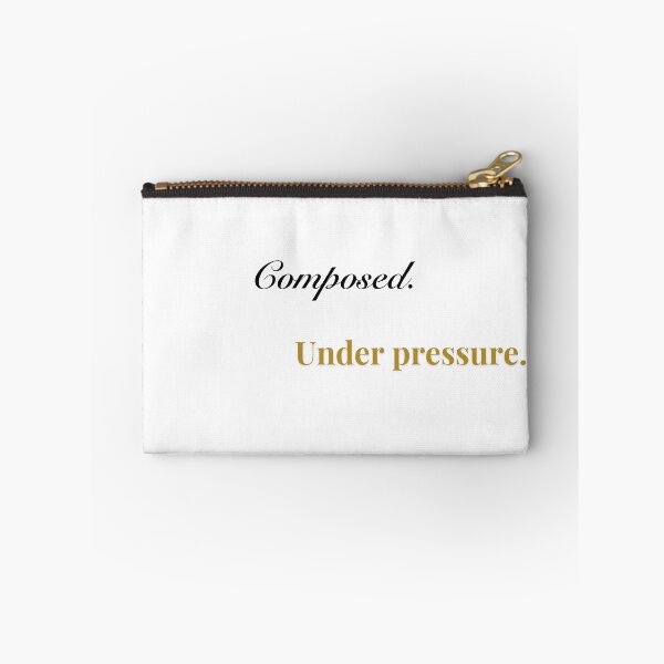 Item preview, Composed Under Pressure – Elegant Minimalist Typography designed and sold by Kindloom.
