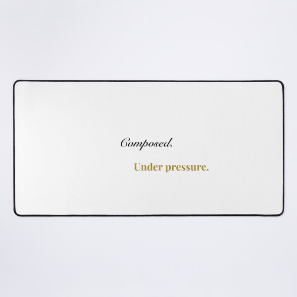 Item preview, Composed Under Pressure – Elegant Minimalist Typography designed and sold by Kindloom.