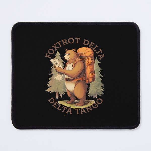 Item preview, Foxtrots Deltas Tangos Resist Bear2 designed and sold by MarkLeedsArt.