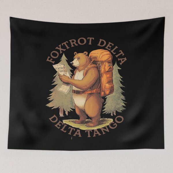 Item preview, Foxtrots Deltas Tangos Resist Bear2  designed and sold by MarkLeedsArt.